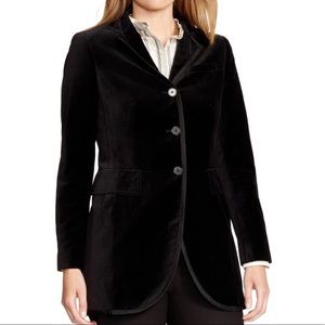 Flash Sale!!! Ralph Lauren velvet blazer